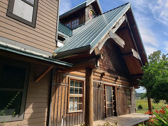 the rebuilt back porch