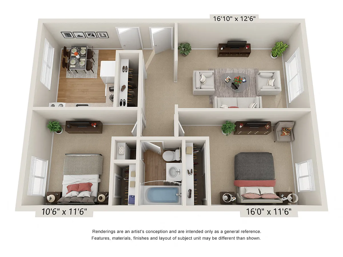 Floor plan Huntington