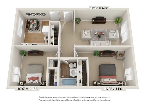 Floor plan Huntington