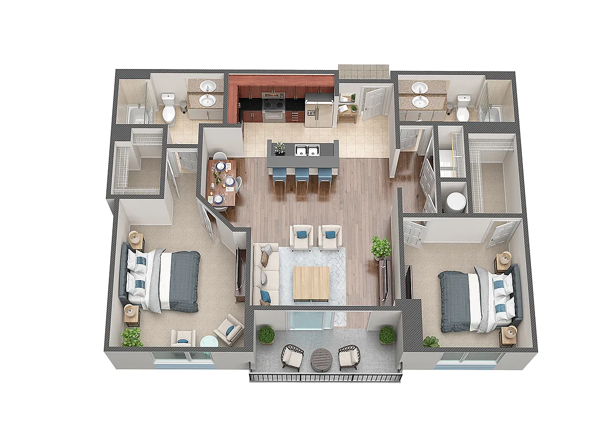 Floor plan B6