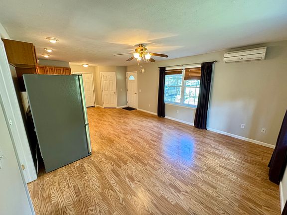 Mini-split unit for A/C mounted in the main living area