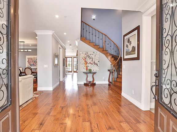 The front foyer