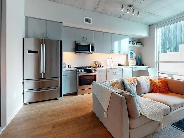 Beautiful kitchens with sleek gas ranges and plentiful storage