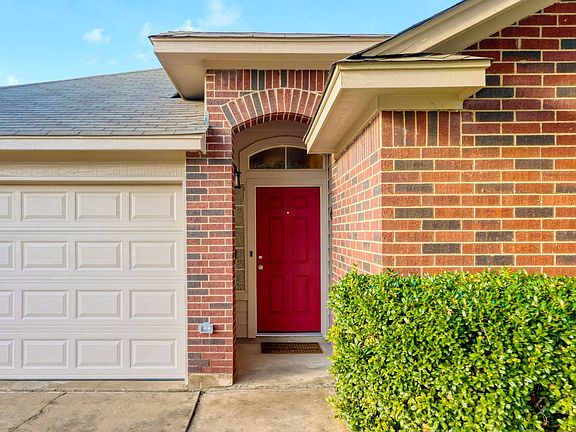 Keypad entry to the house through front door.