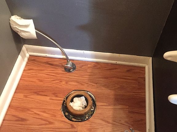 New Bathroom floor