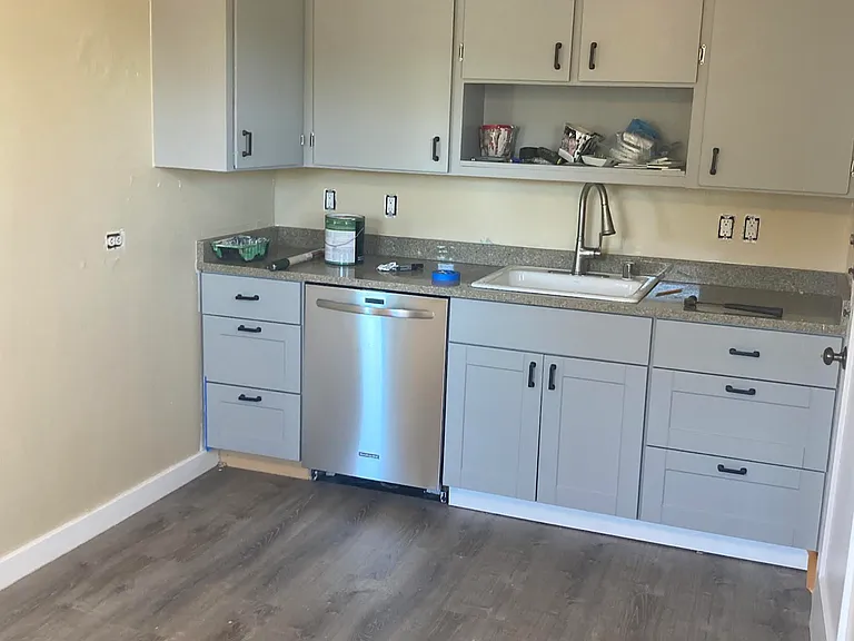 Kitchen, all new appliances, lower cabinets, stone countertop