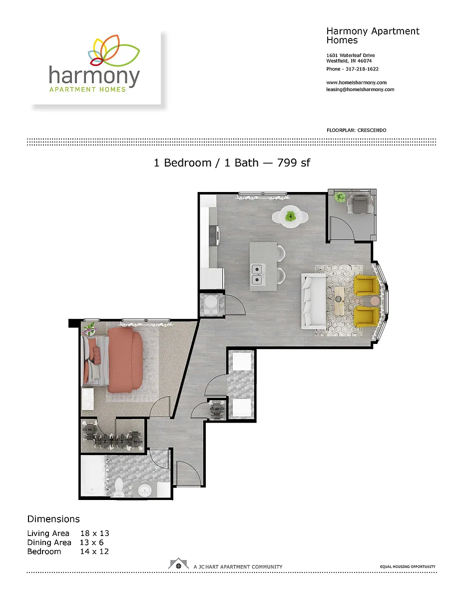 Floor plan Crescendo 1.1