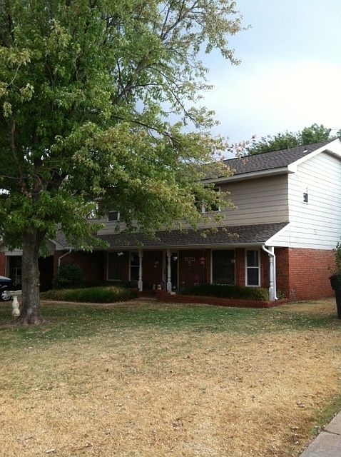 Front faces West with Huge Shade Trees