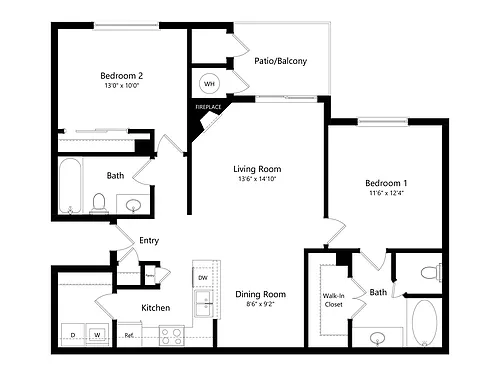 Floor plan Iguaza Falls Nirvana