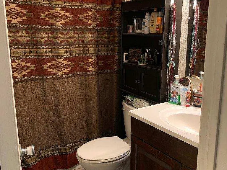 Hall bathroom.