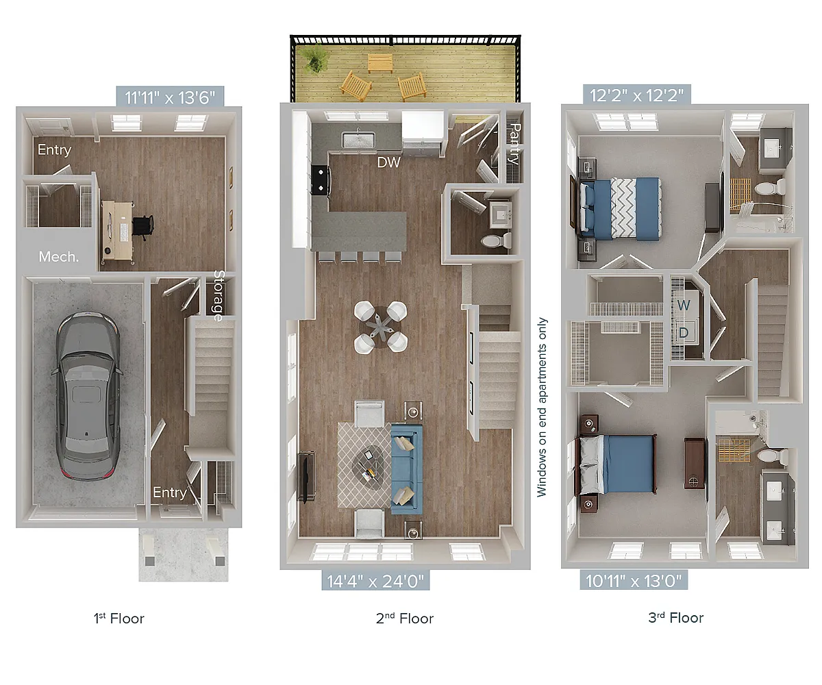Floor plan B2T-1742