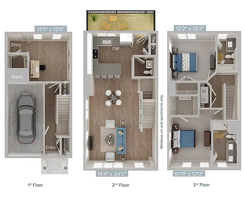 Floor plan B2T-1742