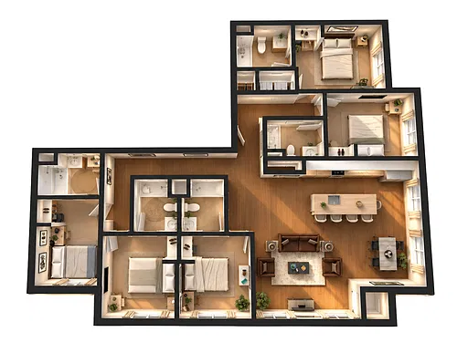 Floor plan The Genesee