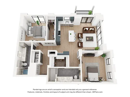 Floor plan B1