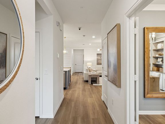 Welcoming entry into home