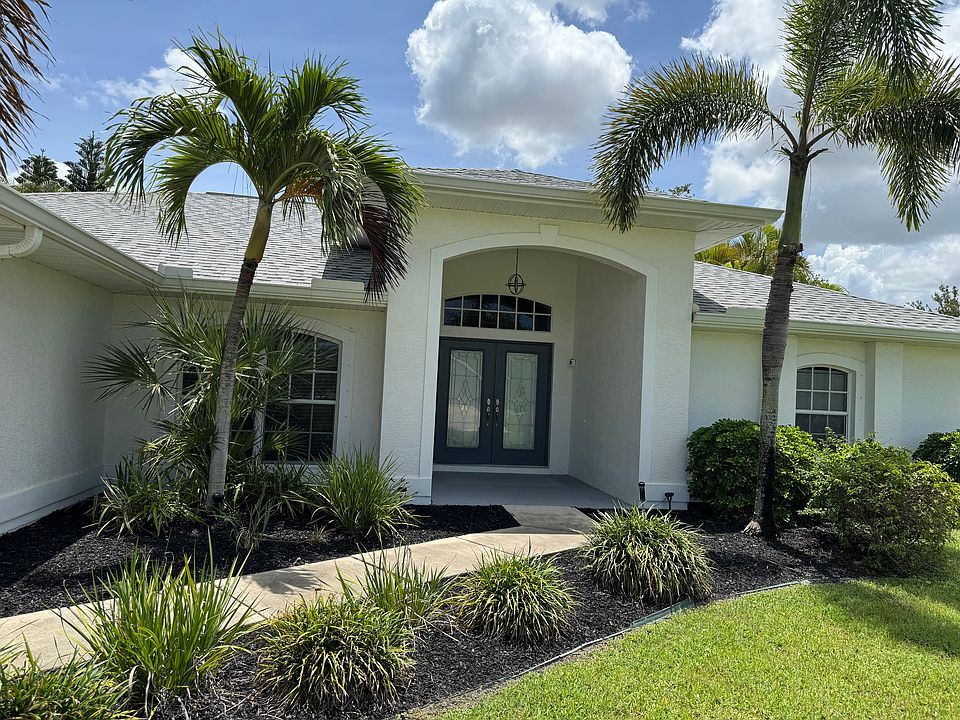 New roof and paint. Beautiful entry and landscaping.