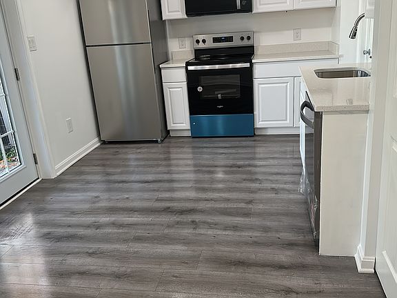 Kitchen and living area