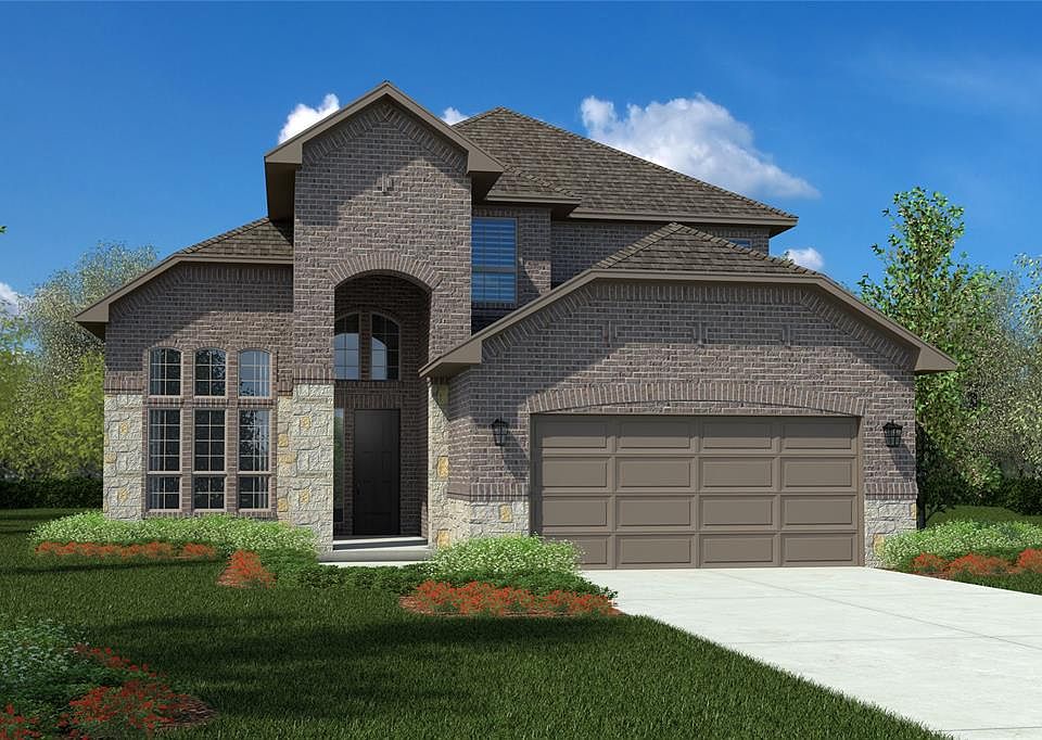 D.R. Horton's Magnolia Floorplan Elevation G. Photos shown here may not depict the specified home & features included are for illustration purposes only