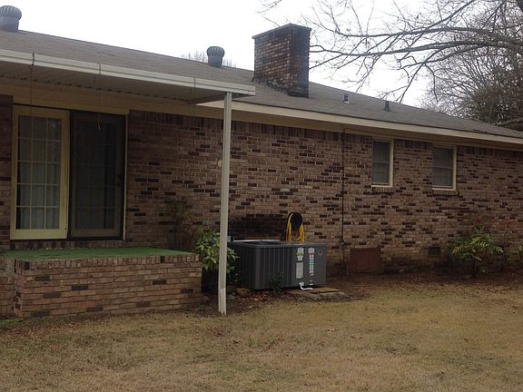 Back of house and new HVAC