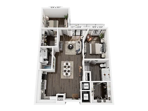 Floor plan B6