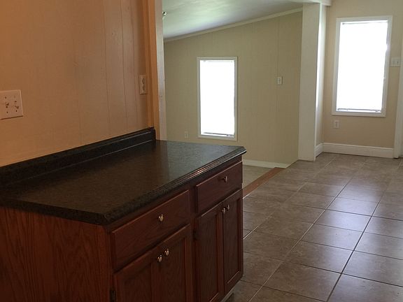 Kitchen facing living room