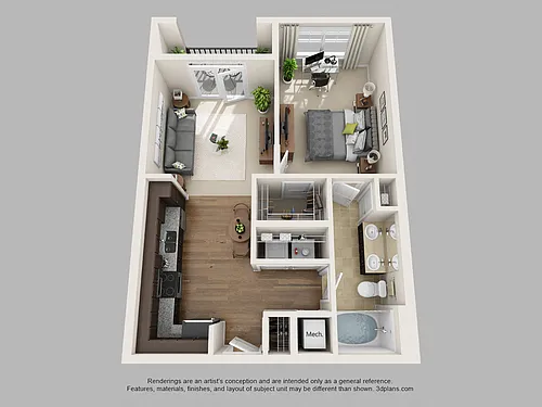 Floor plan A1 2