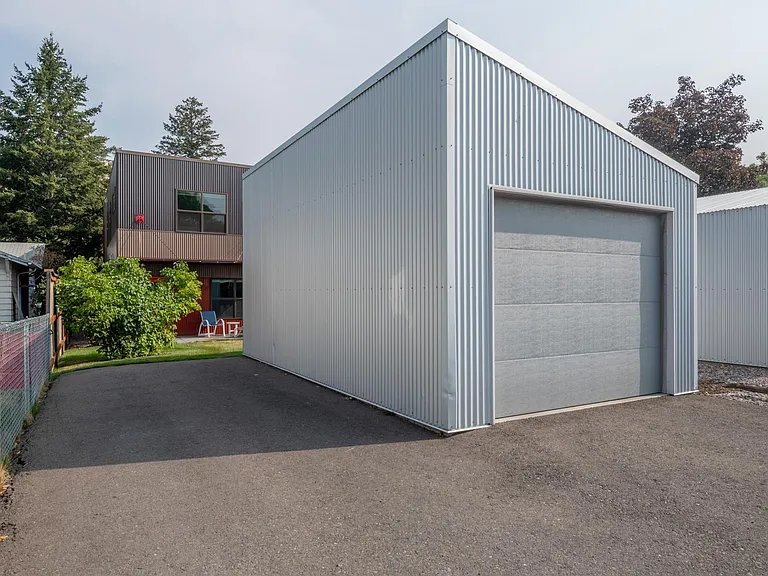 single car detached garage