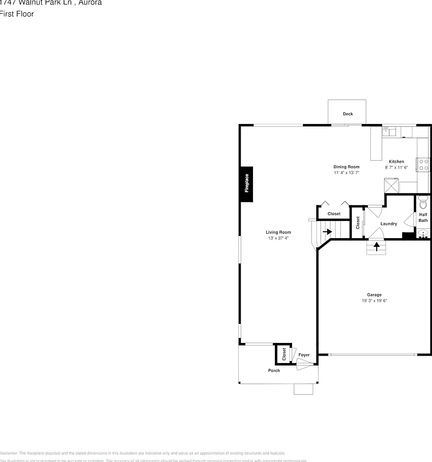 1747 Walnut Park Ln Aurora, IL 60504 — Photo 3