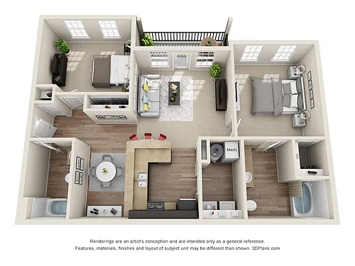 Floor plan The Tucana