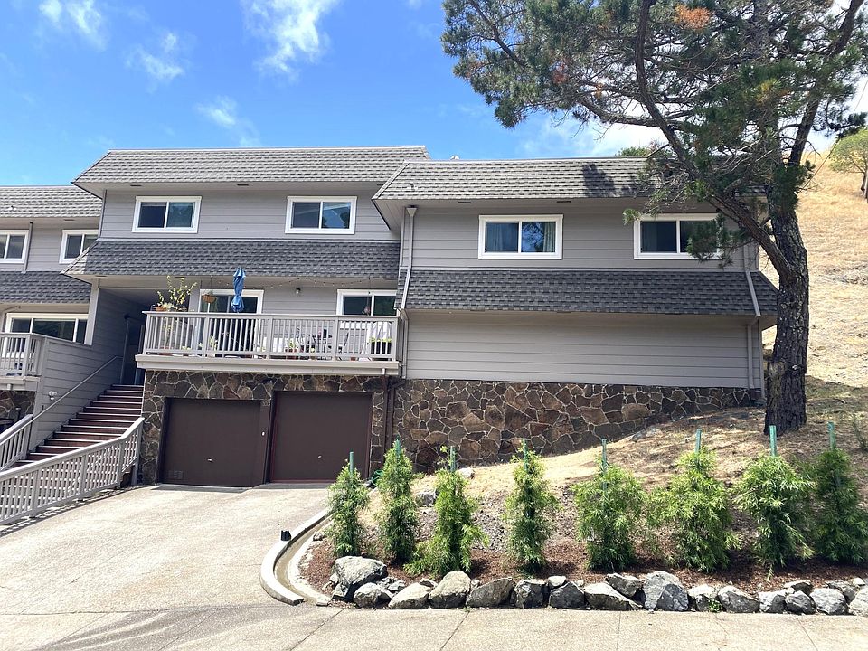 Exterior and Deck plus 2 Car Garage