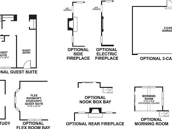 Chauncey First Floor Options