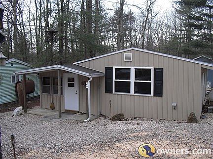 Front view of the cabin