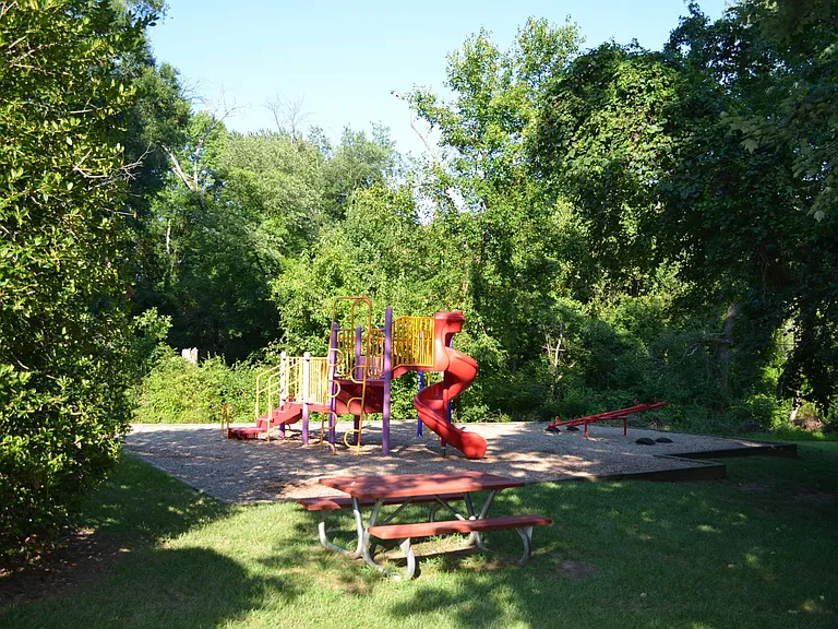 One of two playgrounds.