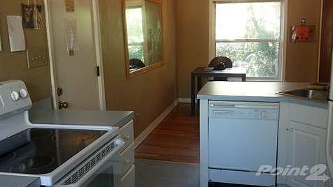 Kitchen is all electric and includes a dishwasher