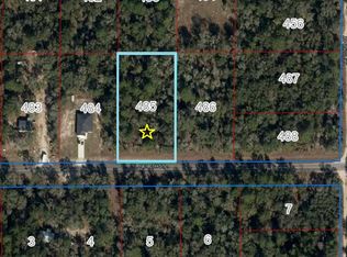 LOT 485 NE 80th St, Bronson, FL 32621