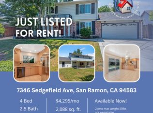 7346 Sedgefield Ave, San Ramon, CA 94583