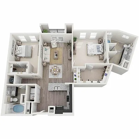 Floor plan B7