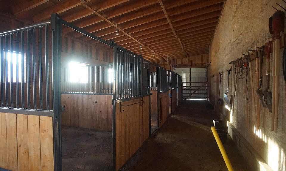 4 Beatifull Horse Stalls