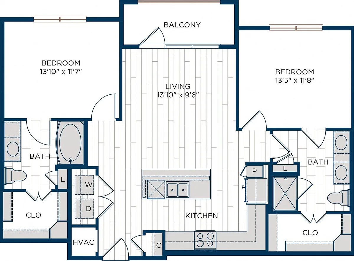 Floor plan B2