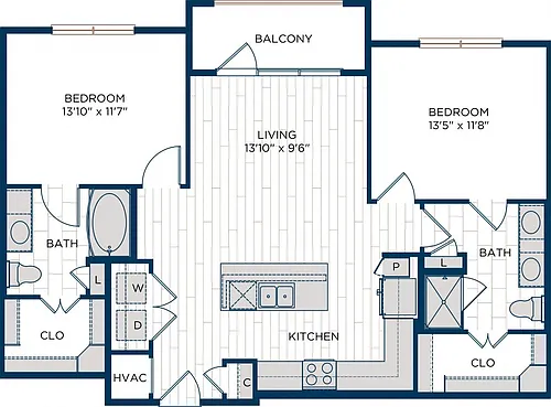 Floor plan B2