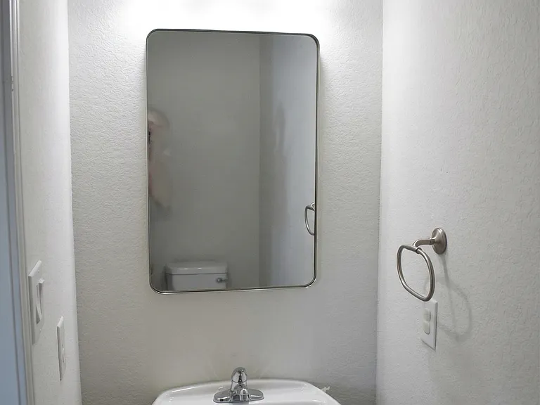 Downstairs half-bath.