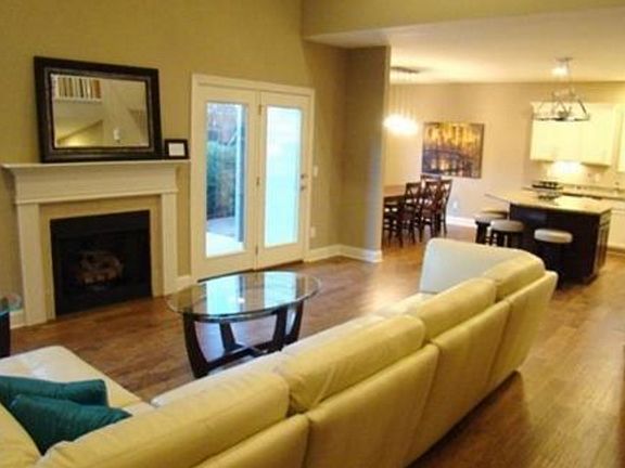 Open concept living room