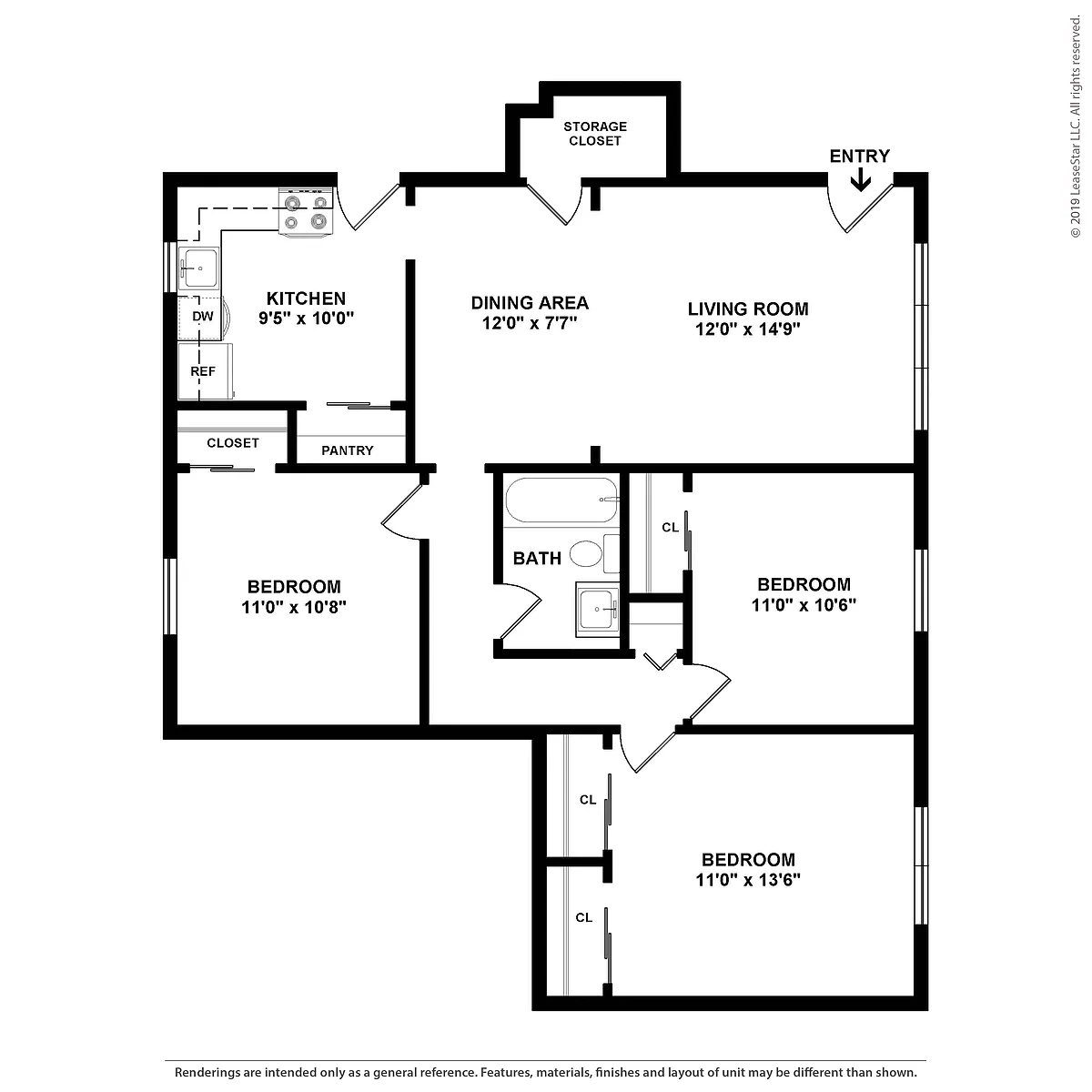 Floor plan The Colony