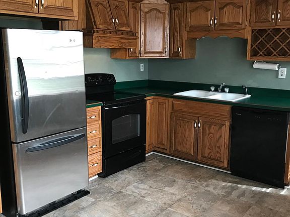 Plenty of beautiful cabinets!