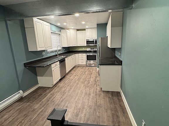 Kitchen and dining area