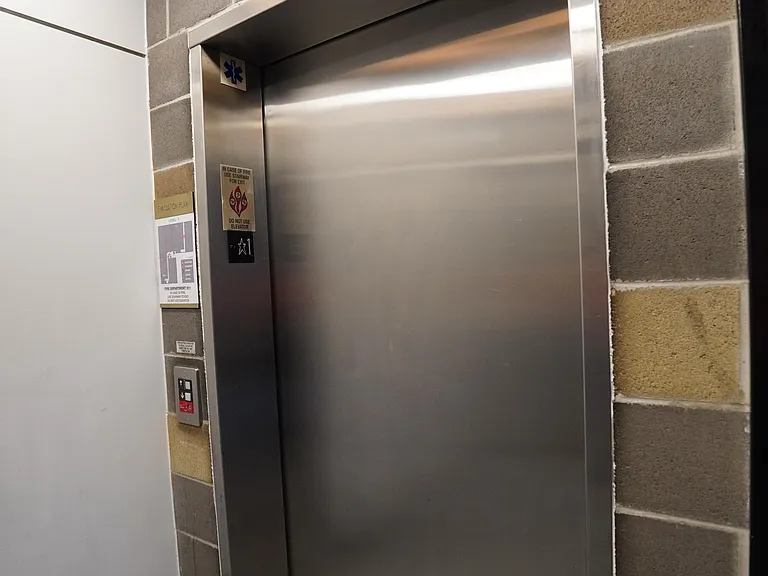 elevator to fourth floor