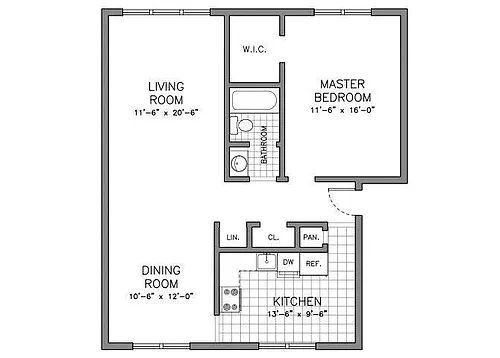 Floor plan RESIDENCE TYPE B