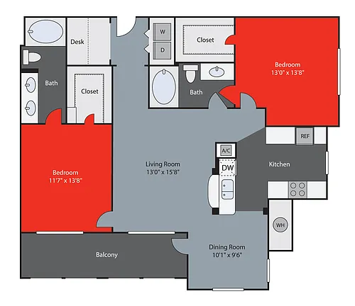 Floor plan B2