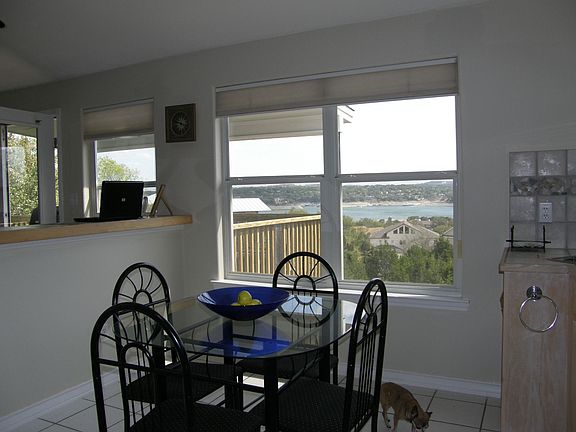 Breakfast nook in kitchen