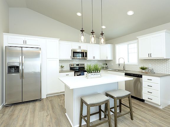 White cabinets throughout.